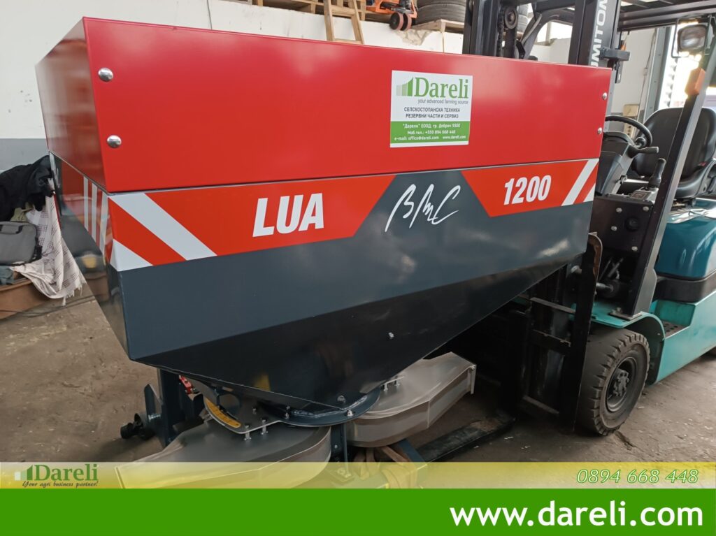 Лозаро-овощарска торачка BMC Spreaders, модел LUA 1200